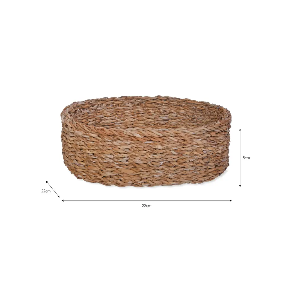 Brading Round Basket Natura