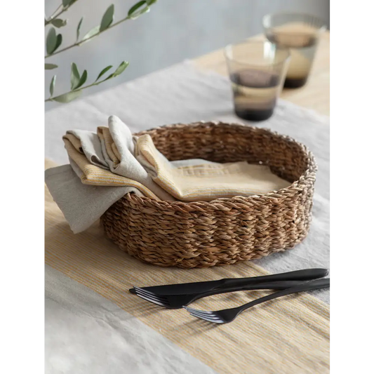 Brading Round Basket Natura