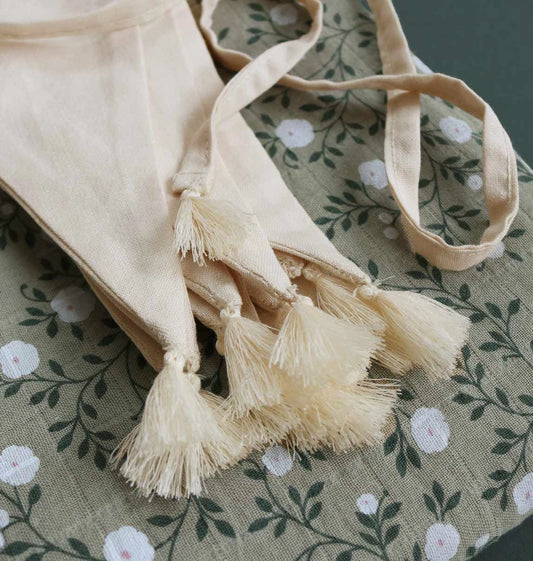 Cream Cotton Bunting