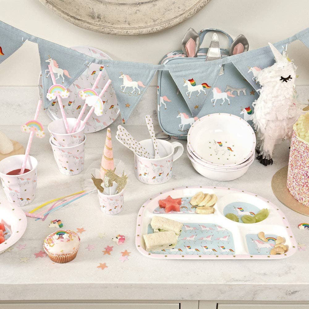 Unicorn Childrens Melamine Set