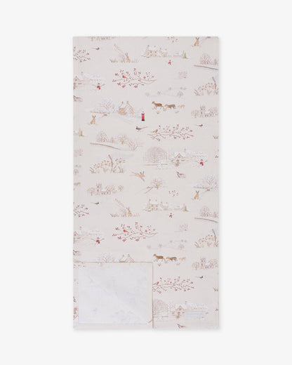 Snowy Village Table Runner