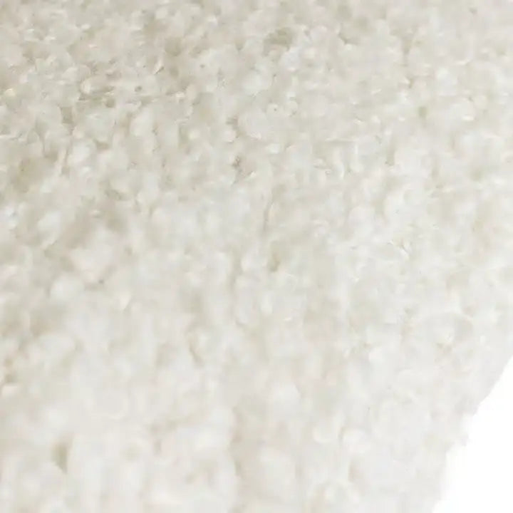 Cabu Textured Boucle Cushion Ecru image 2