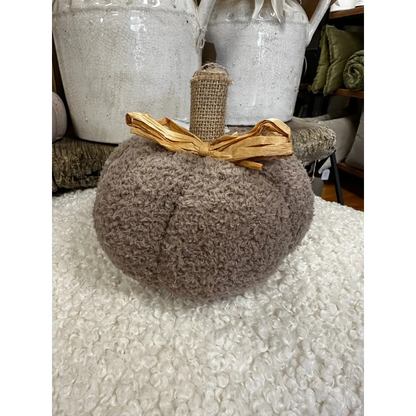 Caramel Fabric Pumpkin