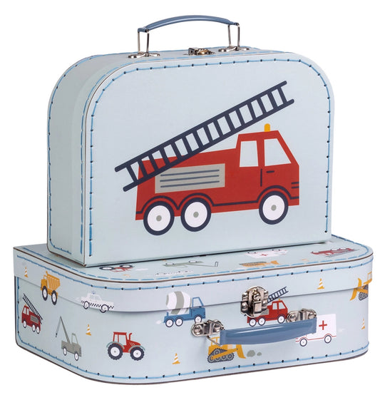 Vehicles Suitcase Set of 2
