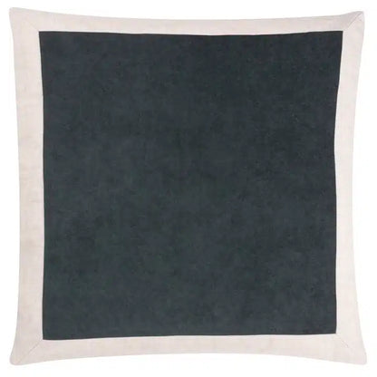 Auden Linen Velvet Cushion Flint Grey image 0