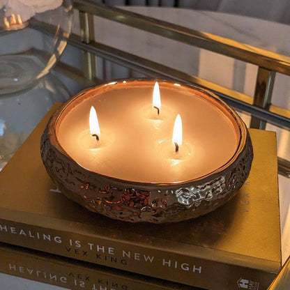 Aeolian 3 Wick Bronze Scented Candle
