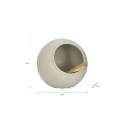 Classic Salt Cellar White