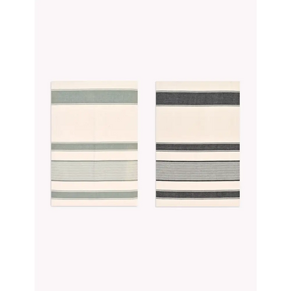Colesbourne Stripe Tea towels Set of 2 Rosemary
