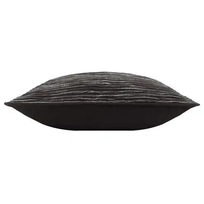 Cove Ribbed Cushion Black image 2