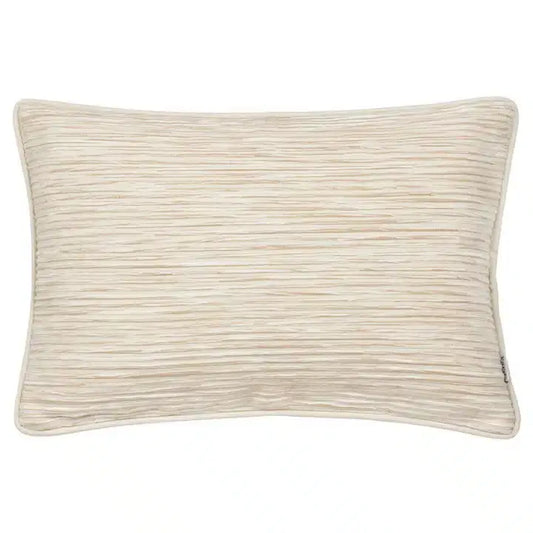 Cove Ribbed Cushion Natural image 0