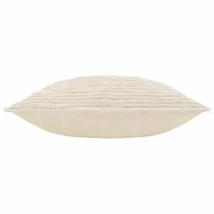 Cove Ribbed Cushion Natural image 2