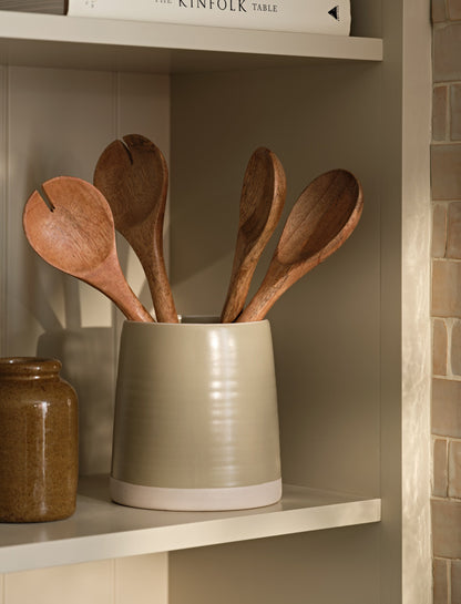 Coxwell Utensil Holder Clay