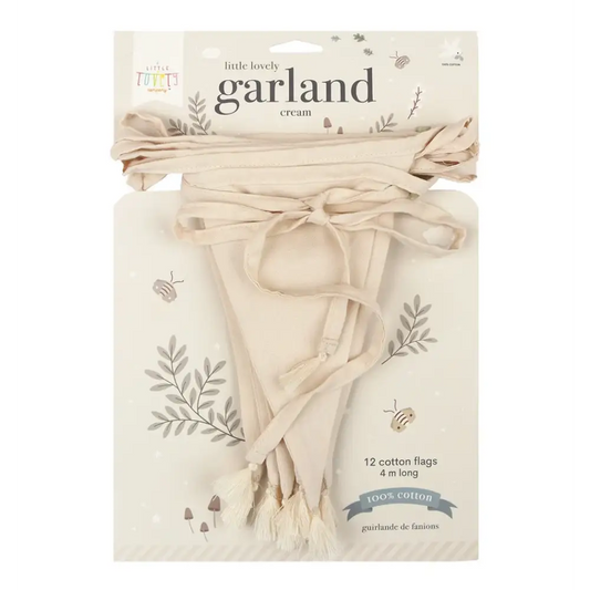 Cream Cotton Bunting