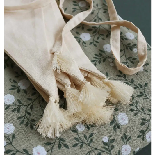 Cream Cotton Bunting