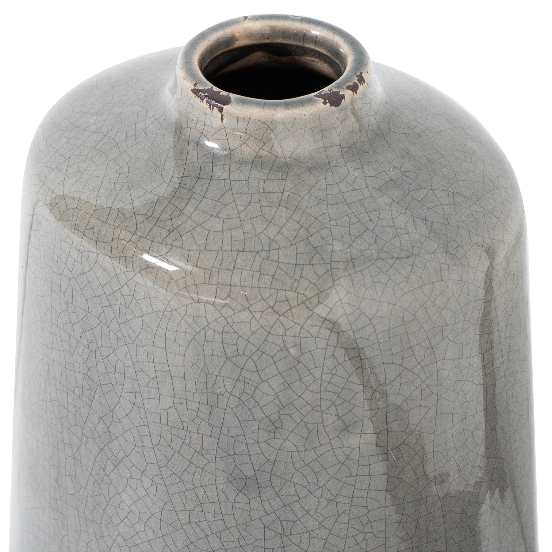 Garda Grey Glazed Liv Vase image 1