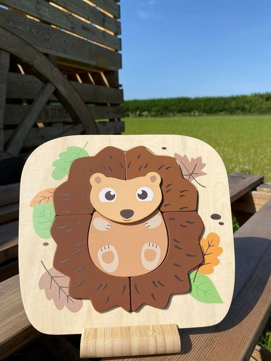 Woodland Hedgehog Raised Puzzle