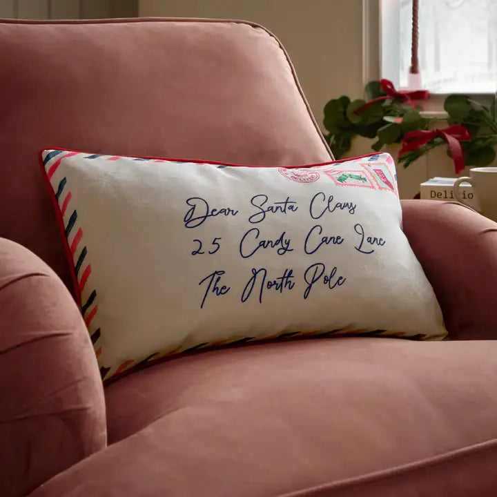Dear Santa Printed Reversible Cushion Multicolour