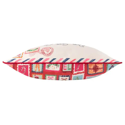 Dear Santa Printed Reversible Cushion Multicolour