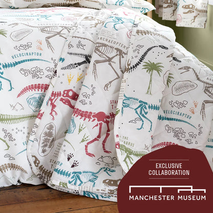 Dino Explorers Quilted Throw