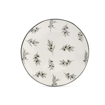 Olive Stoneware Stone Side Plate image 0
