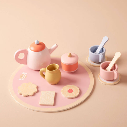 Just Bee Kids Wooden Tea Set (FSC)