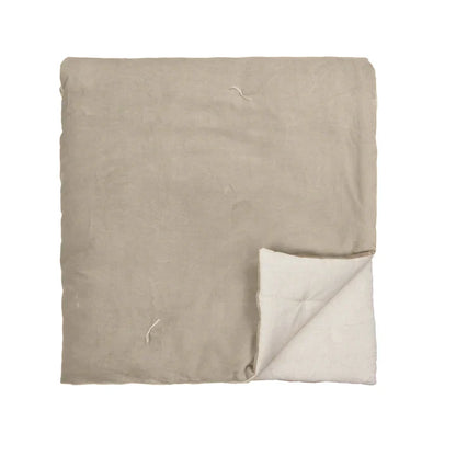 Edie Velvet Bedspread Natural