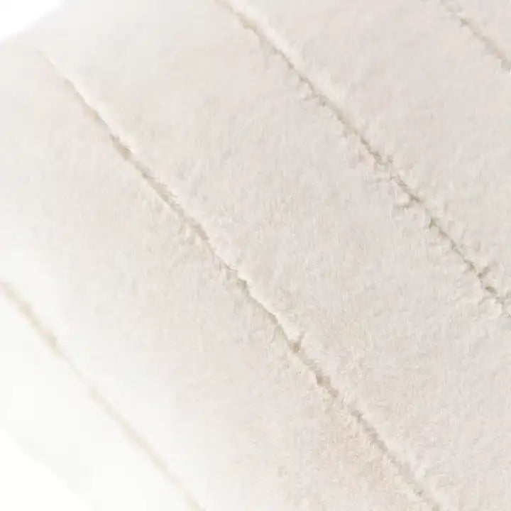 Empress Faux Fur Cushion Cream image 1