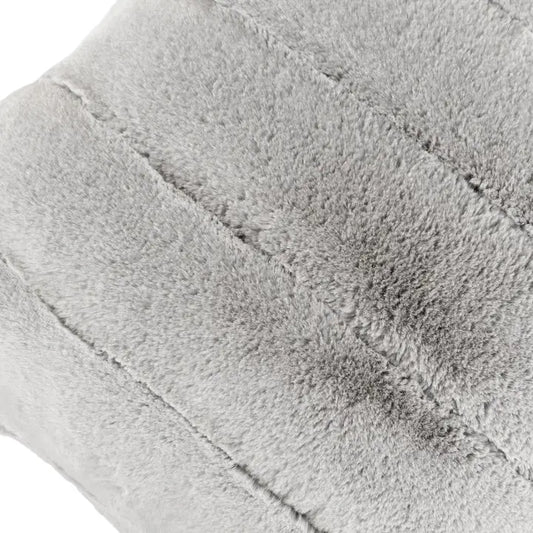 Empress Faux Fur Cushion Grey image 1