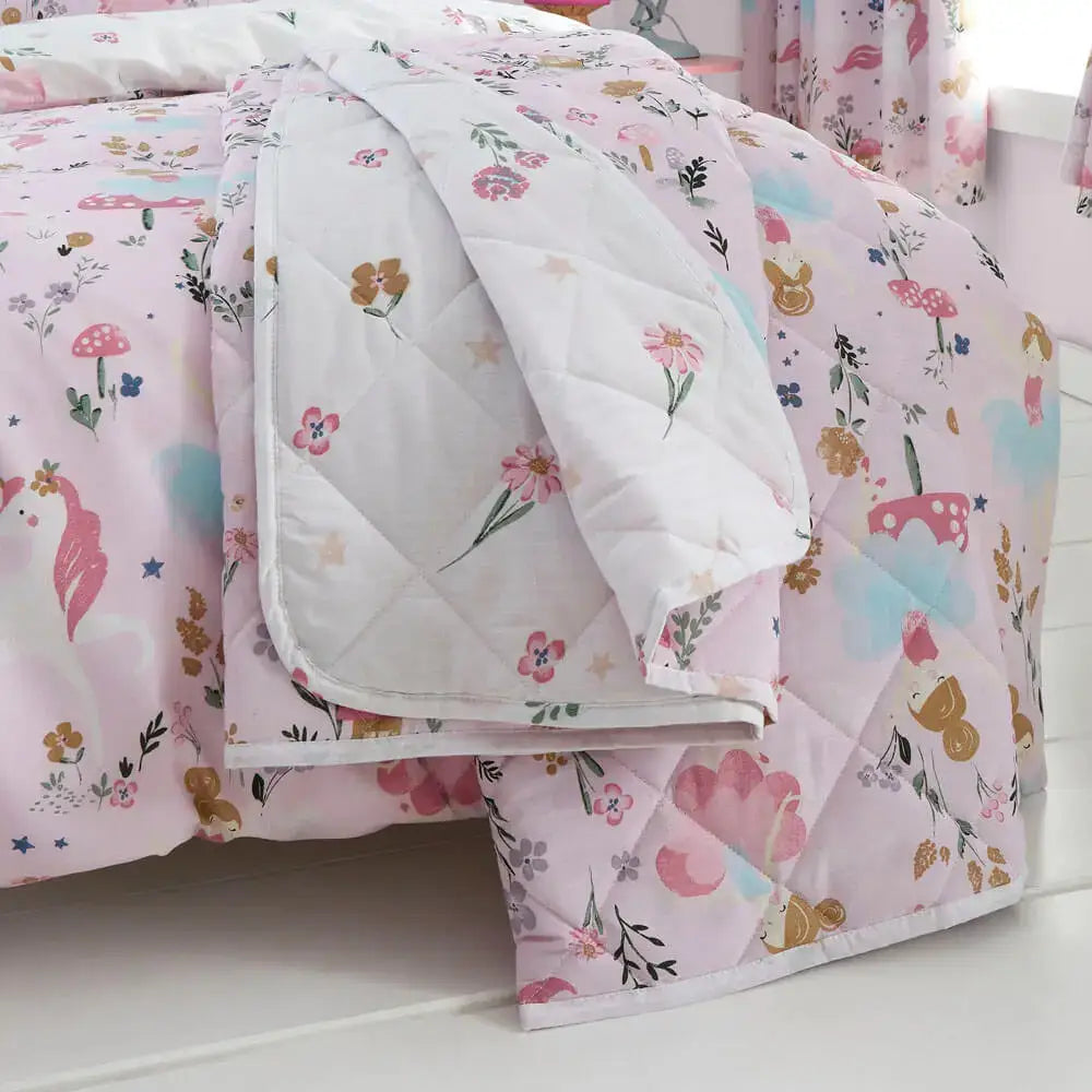 Enchanted Forest Quilted Throw