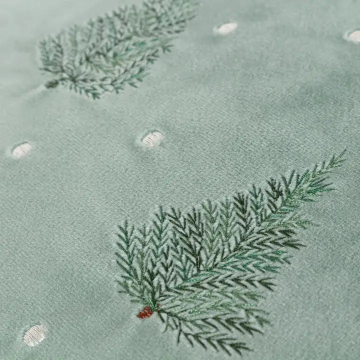 Evergreen Classic Tree Cushion Green