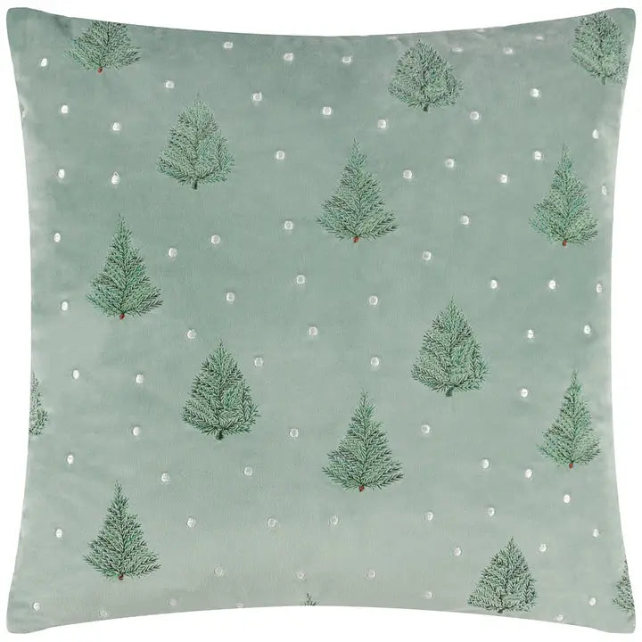 Evergreen Classic Tree Cushion Green