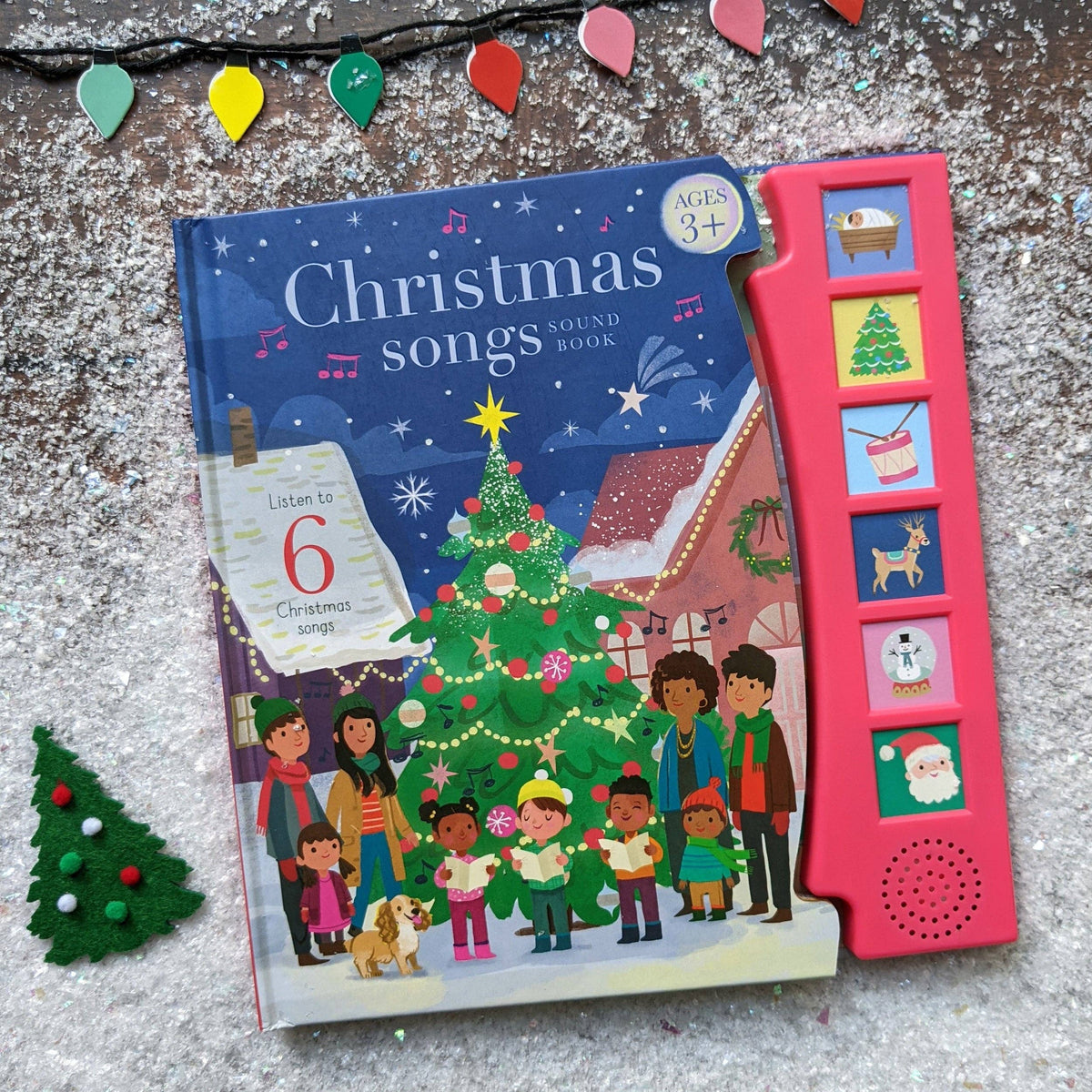 Christmas Songs - Children's 6 Button Sound Book