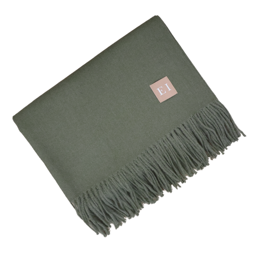 Della Olive Throw image 0