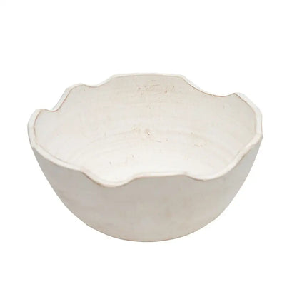 Gillcambon - Off White Terracotta Decorative Bowl