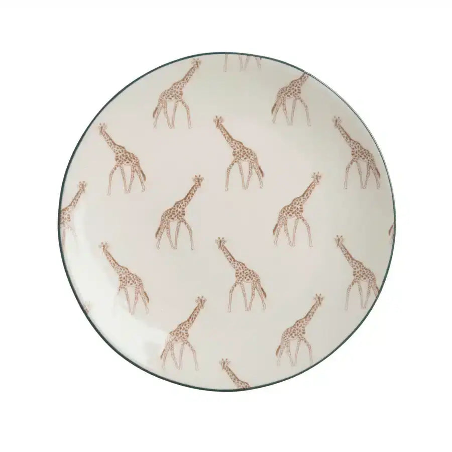 Giraffe Stoneware Small Side Plate image 0
