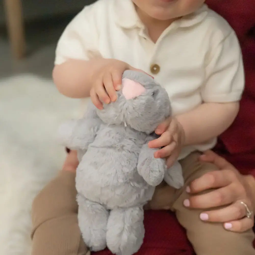 Grey Bunny Plush Toy