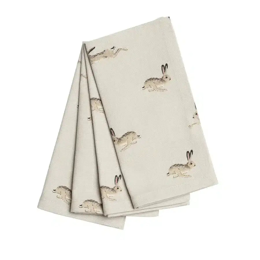 Hare Napkins (Set of 4) image 0