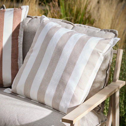Hayle 100% Cotton Outdoor Cushion Natural