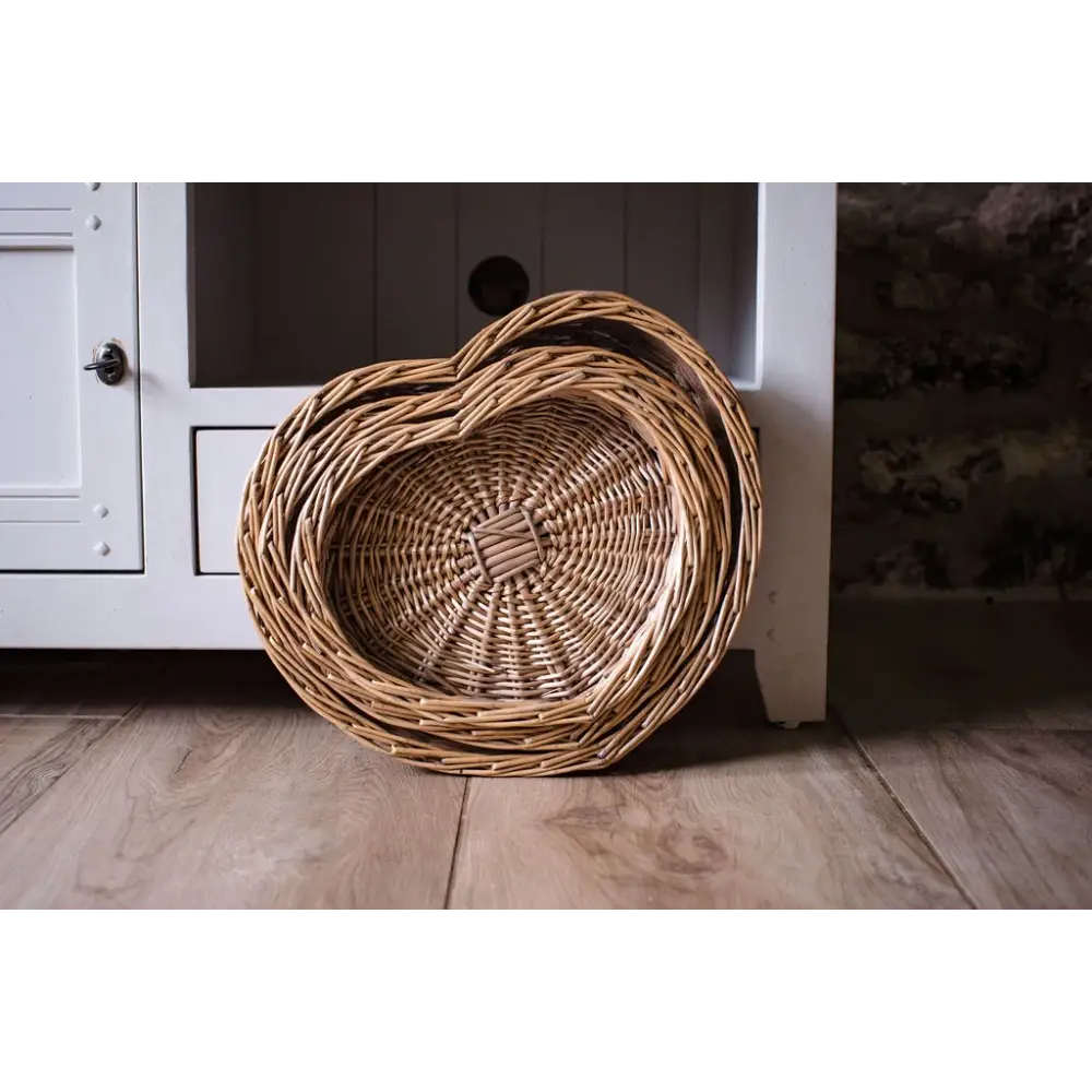 Heart Shaped Decorative Wicker Tray image 0