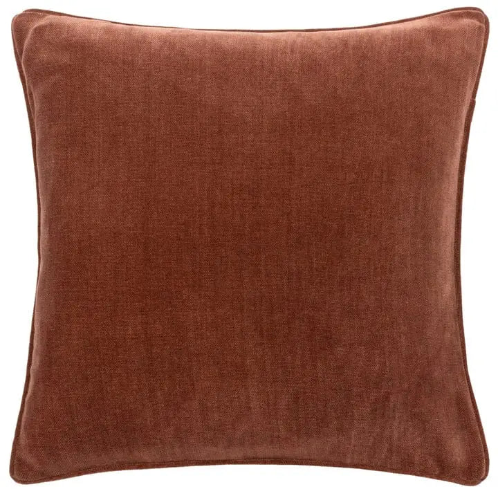 Heavy Chenille Cushion Nutmeg image 0