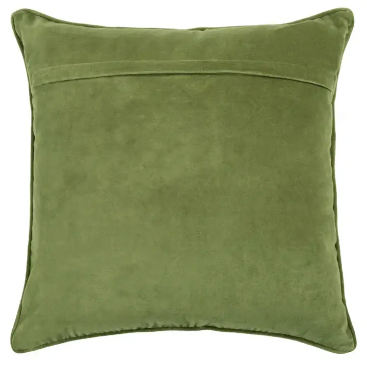 Herb Embroidered Cushion Sage
