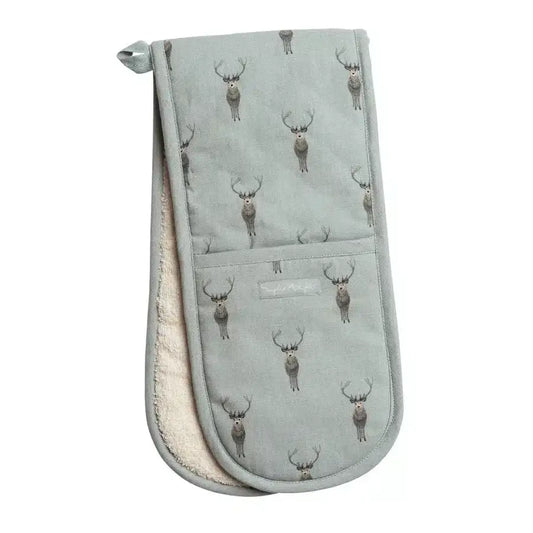 Highland Stag Double Oven Glove image 0