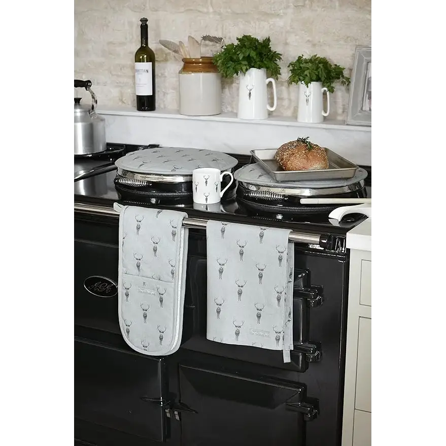 Highland Stag Tea Towel