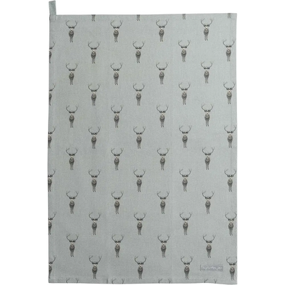 Highland Stag Tea Towel
