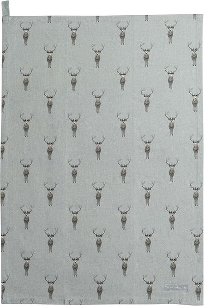Highland Stag Tea Towel