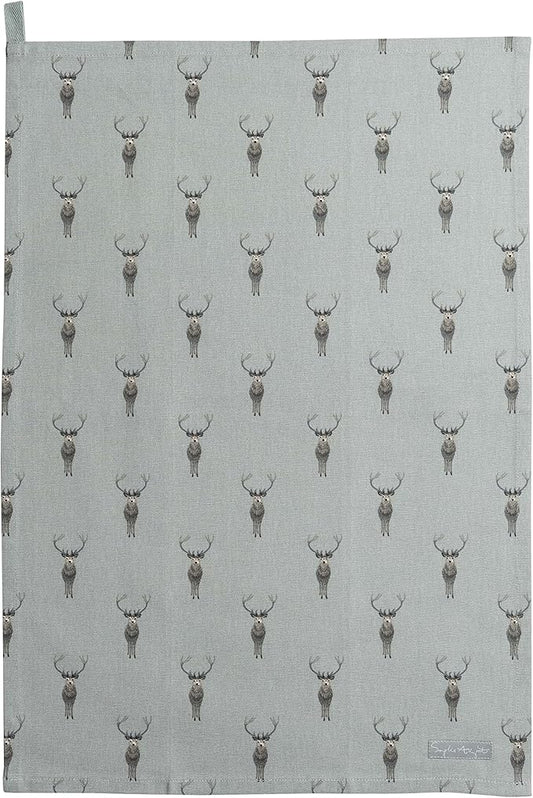 Highland Stag Tea Towel