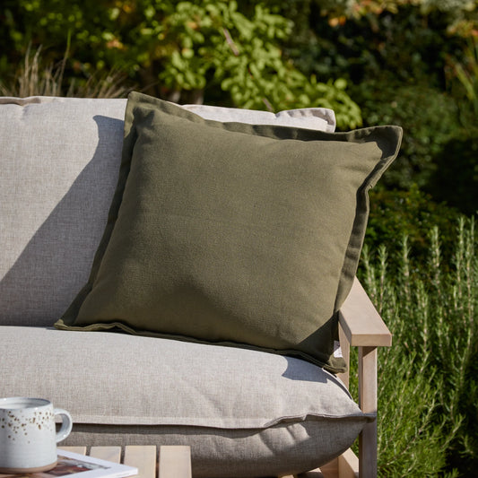 Holmfirth Canvas Outdoor Cushion Lichen