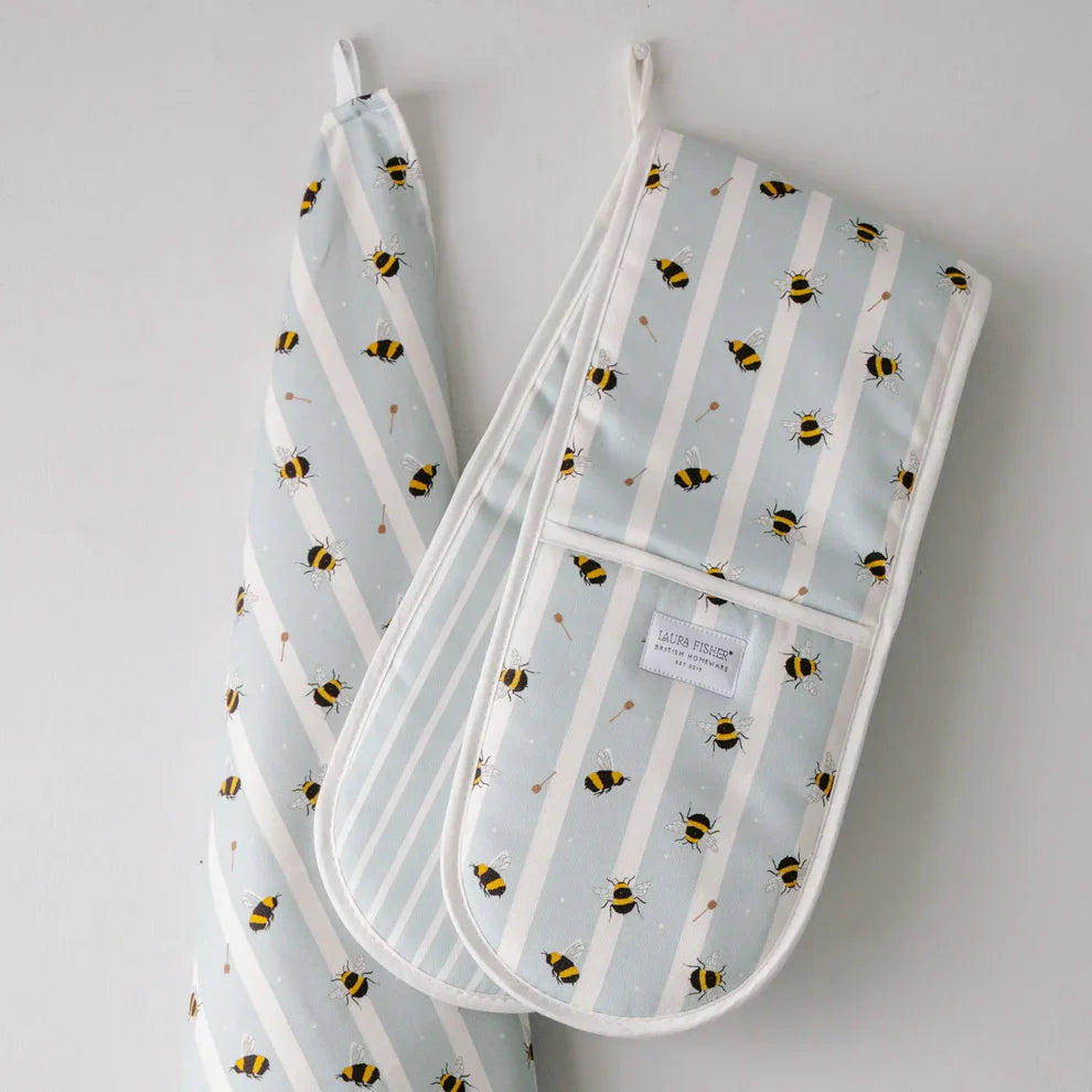 Honey Bee Oven Gloves