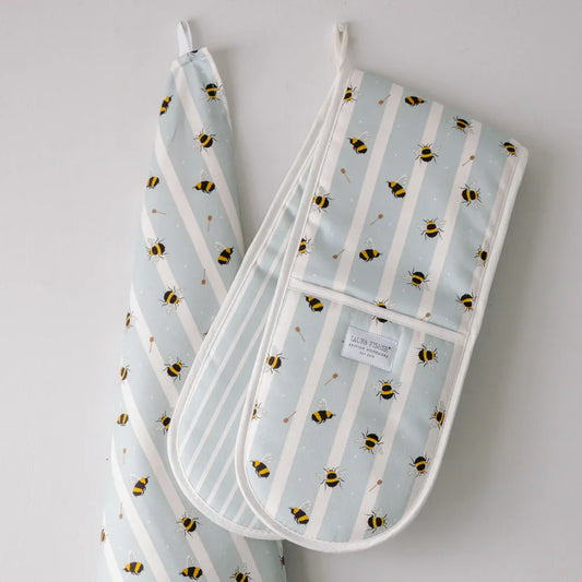 Honey Bee Oven Gloves