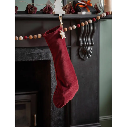 Hyde Christmas Stocking Berry